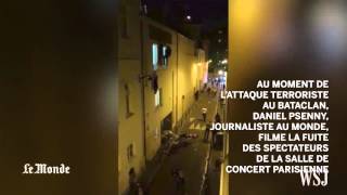 France Attacks Dramatic Footage From Concert Hall [upl. by Valiant]