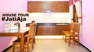 HOUSE TOUR FULL FURNITURE HANDI MEUBEL Living RoomBedroom setKitchen Set Jati JatiAja [upl. by Yeoj813]