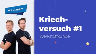 Kriechversuch 1  StudyHelp [upl. by Hardi]