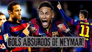 5 GOLAÇOS de Neymar pelo BARCELONA  GOL DE TRIVELA [upl. by Bond]