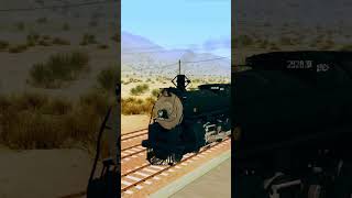 Trainz edit ATSF trainz steamlocomotive train railroad [upl. by Naujed]