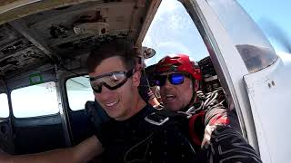 Jordan McGetchins Tandem skydive [upl. by Kristie504]