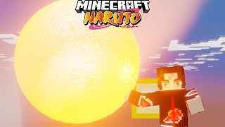 Big Ball Rasenshuriken Takes Down Sage of Six Paths in Naruto Minecraft [upl. by Nennarb]