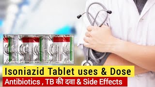 Isoniazid tablets ip 300 mg  isoniazid tablet side effects  Medicine for tuberculosis  First line [upl. by Ycnuahc]