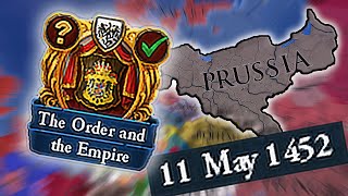 Form Prussia In 8 Years As EU4 Teutonic Order [upl. by Concha]