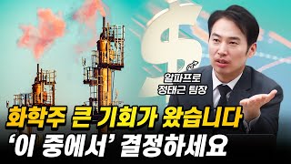 화학주 큰 기회가 왔습니다 이 중에서 결정하세요 I 정태근 알파프로 팀장 I 이정민 투자전략 본부장 I E스토리 I 바쁜 현대인을 위한 엑기스영상 [upl. by Arek]