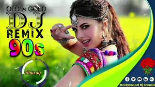 90’S Bollywood Old Hindi DJ Songs💘Old Hindi Love DJ Song💘  DJ Remix Songs Hard Bass [upl. by Ailimat]