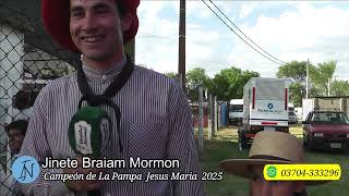 Braiam Mormon Intendente Alvear La Pampa Campeón Categoria Bastos y Encimera para Jesus Maria 2025 [upl. by Rosanna999]