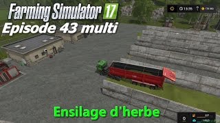 Farming Simulator 17 multi Episode 43 PC [upl. by Deeraf]