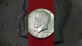 Đánh giá về đông xuquý bạc silver Kennedy1964 half dollar [upl. by Grady]