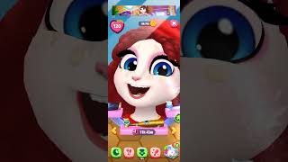 My Talking Angela2 reels rek shortsvideo shorts cat talkingangela [upl. by Schafer963]