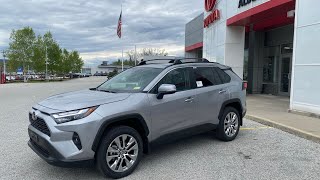 2024 RAV4 XLE Premium AWD in Silver Sky Metallic [upl. by Webster]