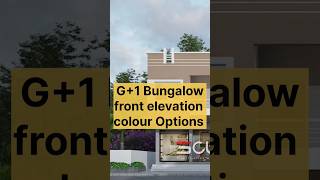 G1 Bungalow elevation design 30ft Front side Elevation  Shop  Residential house design house [upl. by Fortier661]