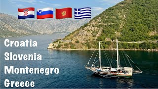 Croatia Montenegro Slovenia amp Greece  Adriatic Cruise 2024 [upl. by Tanney]