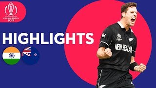 India Stunned By Boult amp Henry  India vs New Zealand  Highlights  ICC Cricket World Cup 2019 [upl. by Aihsekan]