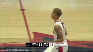 Stony Brook MBB Highlights vs UMBC 11722 [upl. by Anerb]