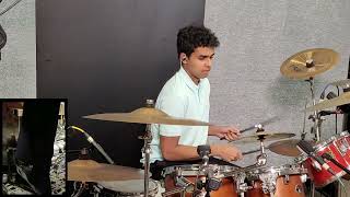 Anaganaganaga Drum Cover played by Vedanth Gopinath [upl. by Jolee]