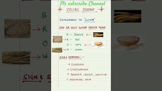 ENTERIC FEVER AND CELIAC DISEASE bscnursing gnmnursingcourses  shortsviral shorts trending [upl. by Rola883]