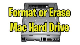 Format or Erase a Mac Hard Drive  All Formats Explained APFS HFS Mac OS Journaled FAT ExFAT [upl. by Perlie]