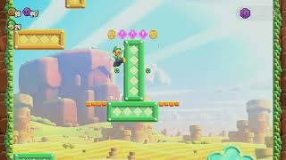 Badge WallClimb Jump  Super Mario Bros Wonder NS [upl. by Enylrac866]