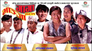 मामा भान्जा ॥ Mama Bhanja ॥ भाग २१ ॥ Comedy serial ॥ Harilal MenakaSurendraNabinSweetyDipak [upl. by Kcirddor516]