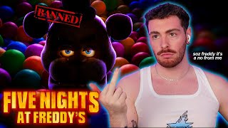 BAN ALL ANIMATRONICS  FIVE NIGHTS AT FREDDYS REACTION [upl. by Borries]