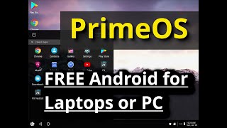 PrimeOS a free Androidbased operating system for PC or Laptops [upl. by Ahen]