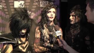 Black Veil Brides on the VMA red carpet [upl. by Freddie749]