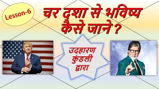 चर दशा से भविष्य कैसे जाने  Char Dasha Analysis with EXAMPLES  Lesson6  Jaimini Jyotish [upl. by Itaws580]