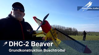 DHC2 Beaver auf Basis Buchtrottel [upl. by Atillertse]