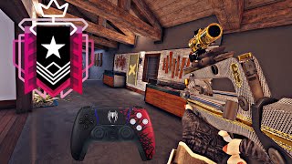 THE BEST 1 CONTROLLER CHAMPION Settings on Operation Deep Freeze Rainbow Six Siege PS5Xbox [upl. by Idaline]