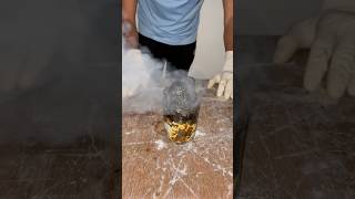 Power Of Sulfuric Acid 🔥😳  Science Experiment shorts science chemistry experiment [upl. by Nauwaj]