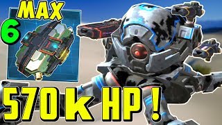 UNSTOPPABLE 570K HP INVADER Mk2 amp Max Armor Modules War Robots Gameplay WR [upl. by Dannel762]