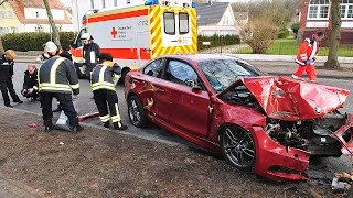 Arolsen Mit 300PSBMW gegen Baum geprallt [upl. by Querida716]