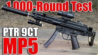 PTR 9CT MP5 Review  1000 Rounds Later Almost [upl. by Ietta]