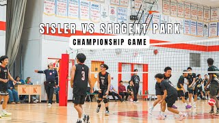 Sisler vs Sargent Park  CHAMPIONSHIP SET 3 Sisler 15  Sargent 13 Nov 25 [upl. by Darsey402]