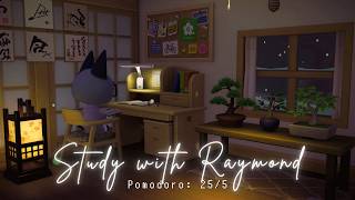 Pomodoro 255 • Cozy Lofi Jazzhop music amp Ambience 🎧 Study with Raymond ❄️ [upl. by Adnarahs]