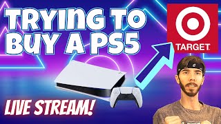 Attempting to Buy the PS5 from Target  PlayStation 5 Restock Stream [upl. by Malek998]