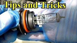 How to Replace a Headlight Bulb Tips and Tricks [upl. by Lambertson79]