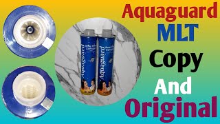 Aquaguard MLT  How To Identify Original amp Copy 9quotCandle   RO Water Support [upl. by Nowtna]