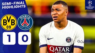 Borussia Dortmund vs PSG 10 Highlights  UEFA Champions League 2324 [upl. by Wiggins]