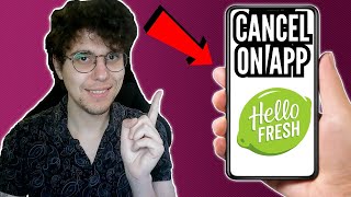 How To Cancel Hellofresh On App StepByStep [upl. by Garibald481]