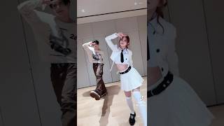 ampTEAM MAKI dancing to ‘Cherish My Love’ with ILLIT Minju 💕 [upl. by Anurb238]