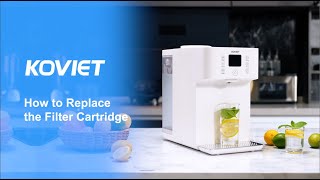 KOVIET CF01 Cartridge Removal amp Installation Video [upl. by Asilem]