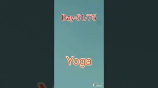 Day5175 of Yoga yogamonth yogamatters yogaforwellness yogawellbeing 75dayschallenge [upl. by Wilser]