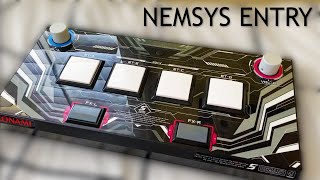 Nemsys Entry Model  Sound Voltex Controller Review SDVX [upl. by Halle]