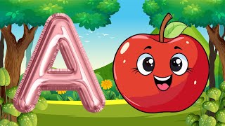 A Apple Song  Inspired By Letter Sounds by Gracie’s Corner  Nursery Rhymes  Kids Songs 232 [upl. by Katherin]