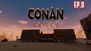 CONAN EXILES ep 8 COMEÇANDO A MUDANÇA [upl. by Aitenev350]