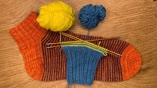 Ringelsocken stricken [upl. by Airetak460]