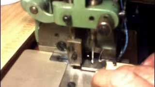 Merrow 15CA1 Blanket Stitch Industrial sewing machine [upl. by Taka]